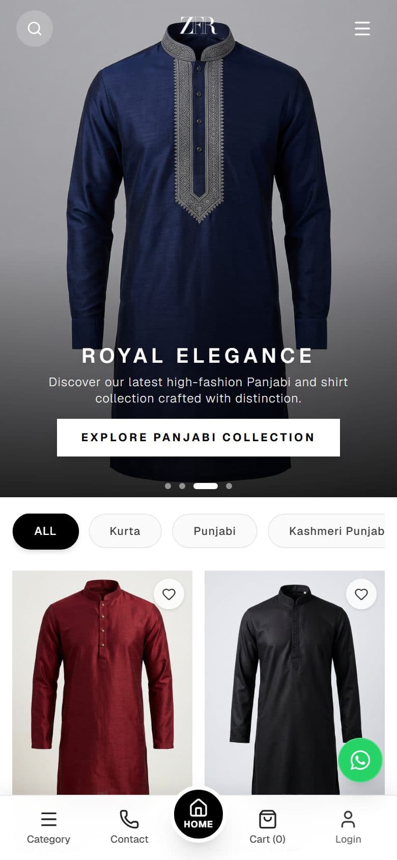 ZFR — mobile view